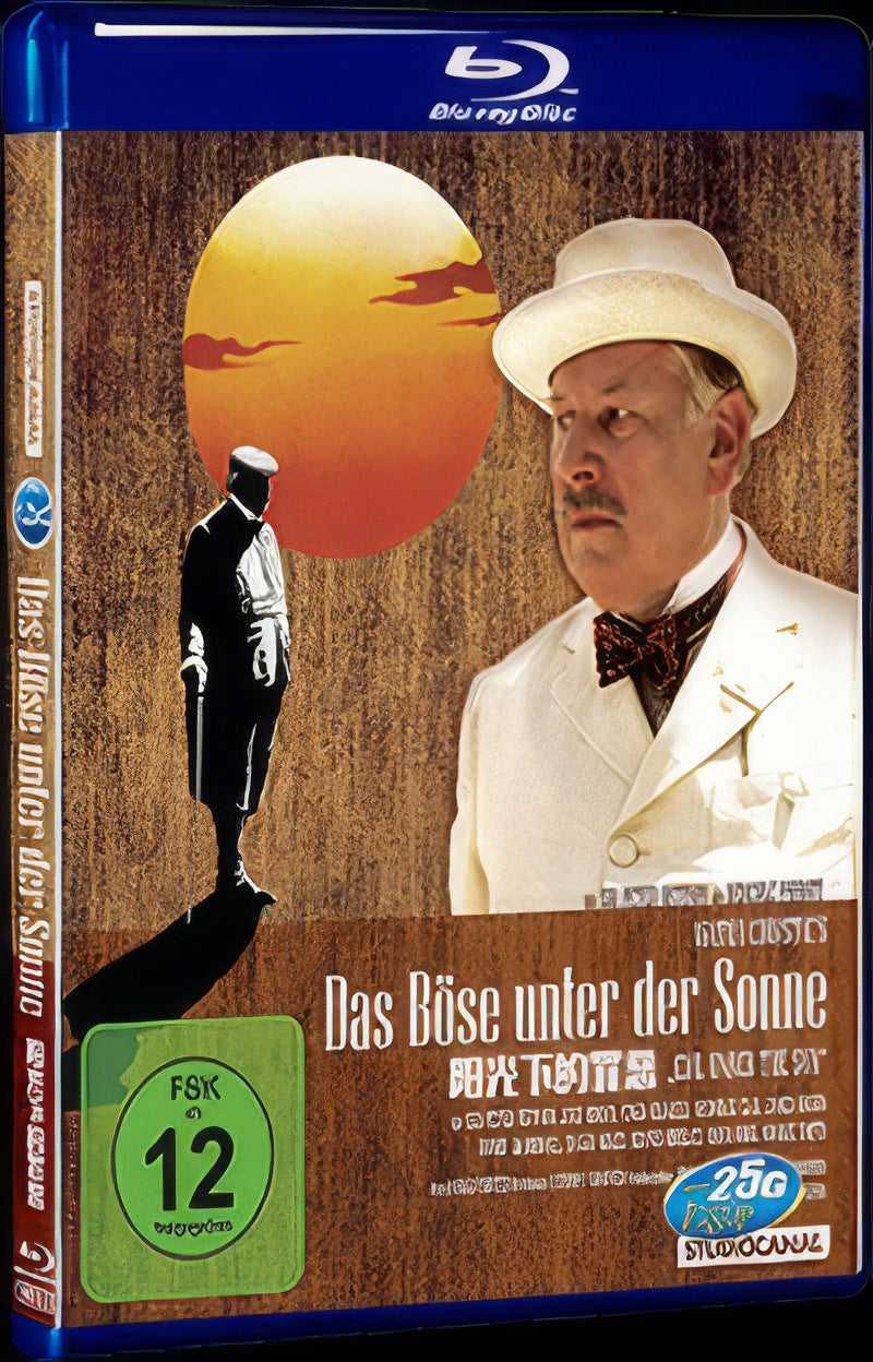 Evil Under the Sun (1982) Movie 1-Disc Box Set for Gift Collection Blu-ray