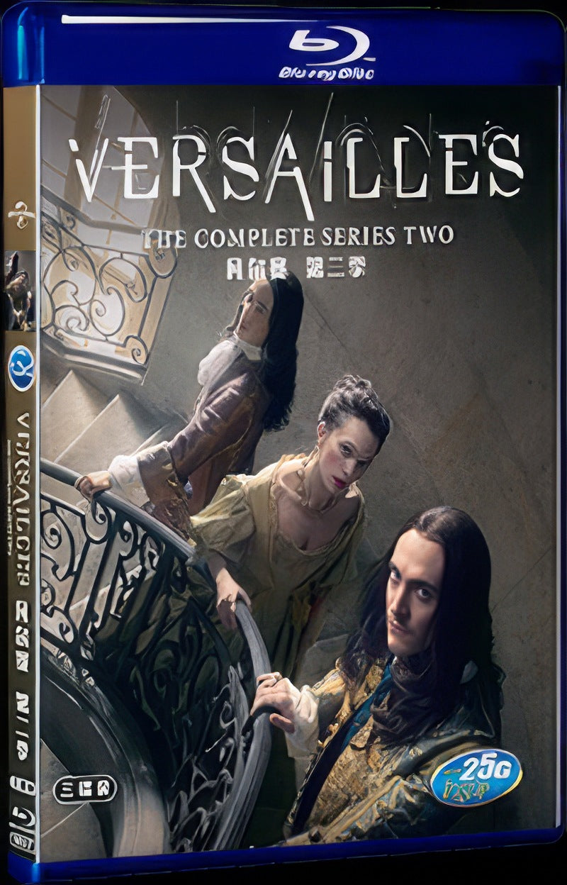 Versailles Season 2 (2017) Movie 3-Disc Box Set for Gift Collection Blu-ray