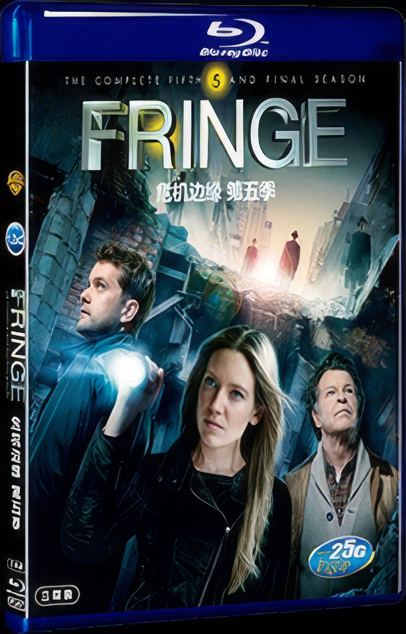 Fringe Season 5 (2012) Movie 3-Disc Box Set for Gift Collection Blu-ray