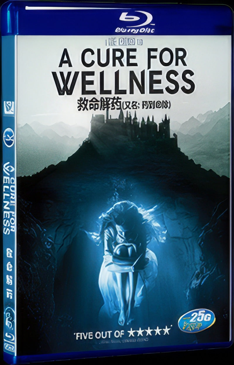 A Cure for Wellness (2016) Movie 1-Disc Box Set for Gift Collection Blu-ray
