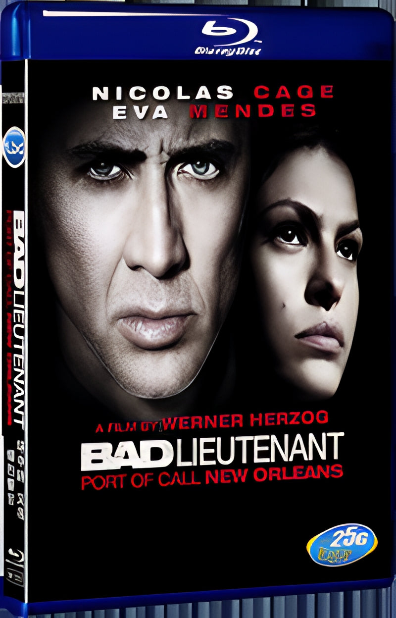 2009 Bad Lieutenant: Port of Call New Orleans 1080P for Gift 1-Disc All RegionPlay Seal Box Blu-ray