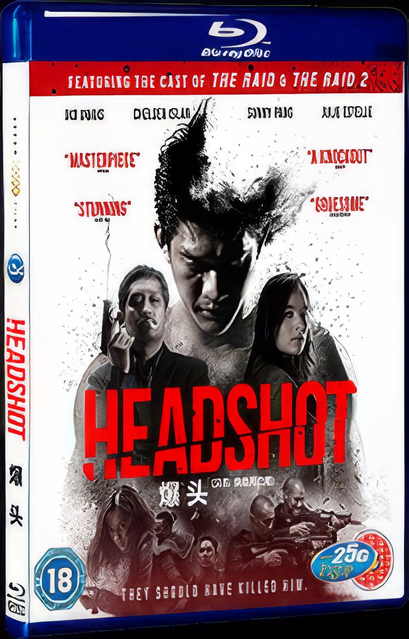 Headshot (2016) Movie 1-Disc Box Set for Gift Collection Blu-ray