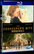 The Zookeepers Wife (2017) Movie 1-Disc Box Set for Gift Collection Blu-ray