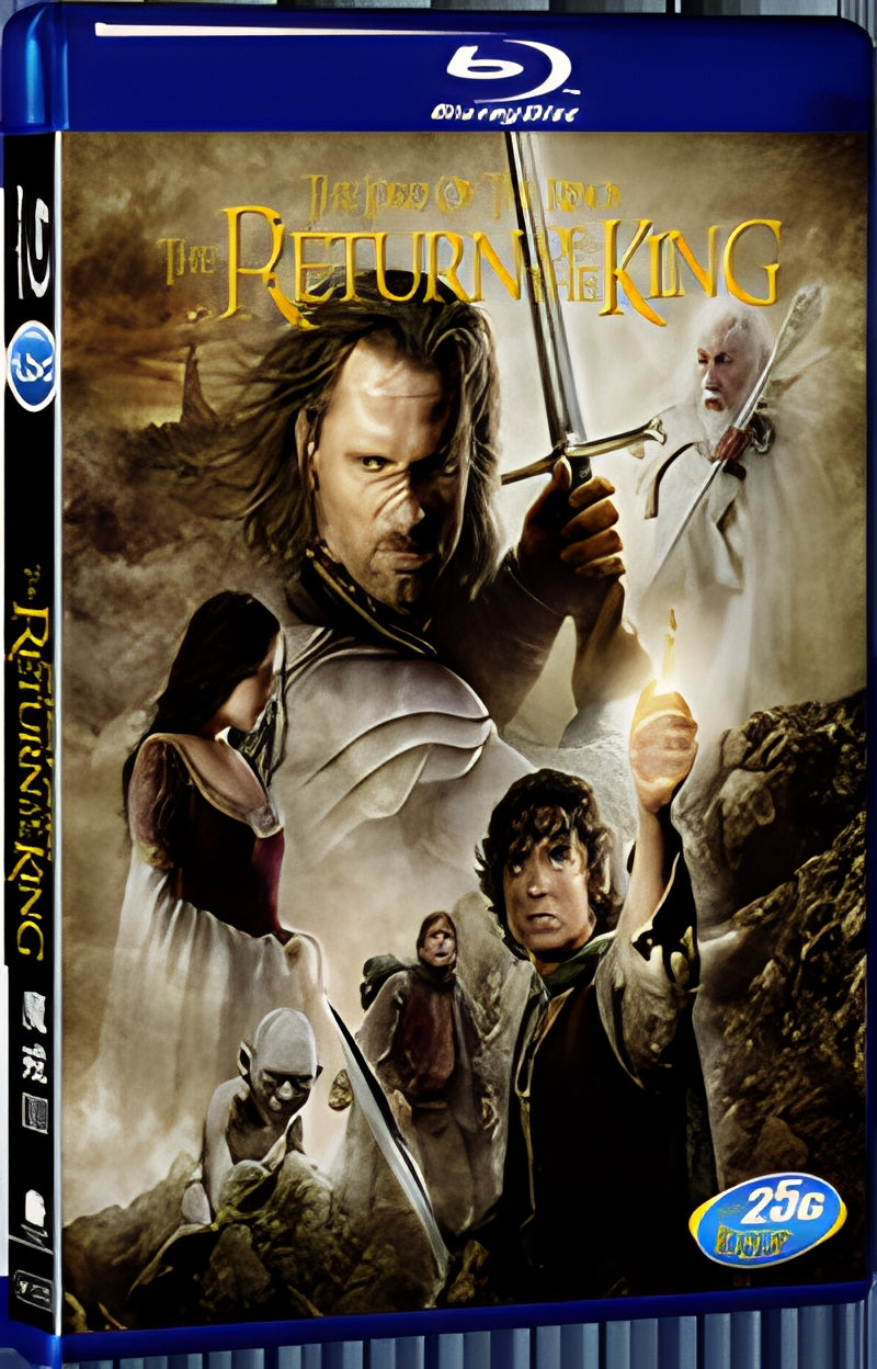 2003 the lord of the rings: the return of the king 1080P for Gift 2-Disc All RegionPlay Seal Box Blu-ray