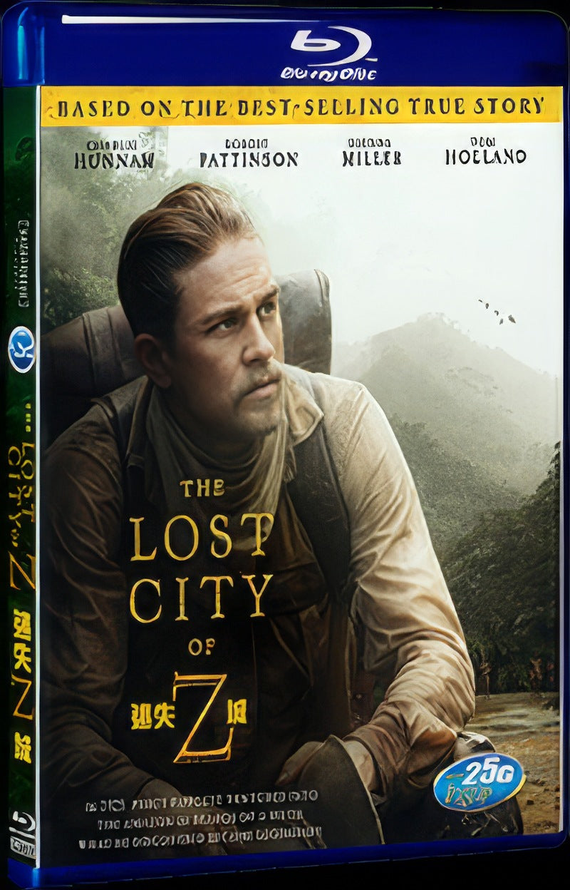 The Lost City of Z (2016) Movie 1-Disc Box Set for Gift Collection Blu-ray