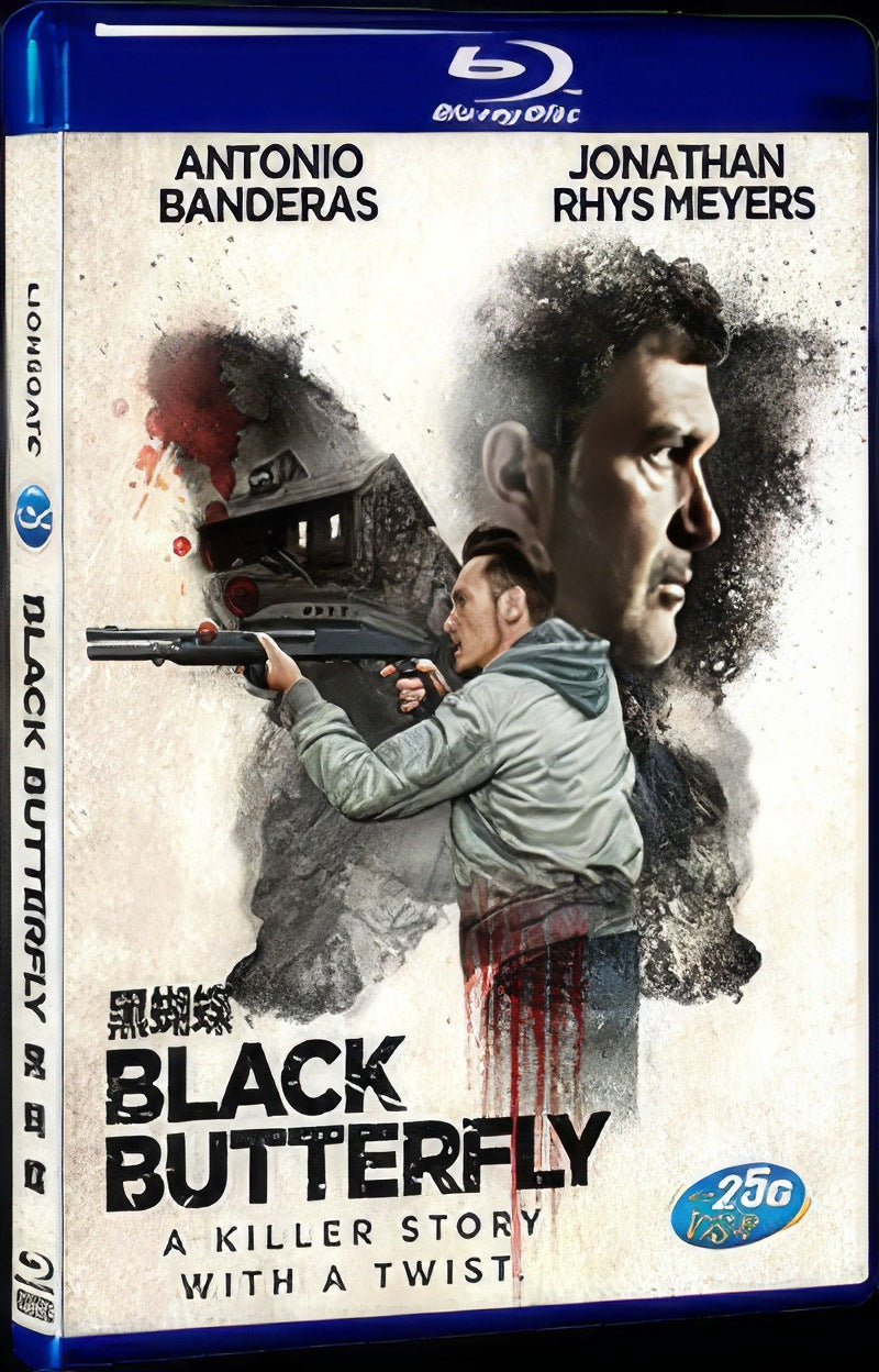 Black Butterfly (2017) Movie 1-Disc Box Set for Gift Collection Blu-ray