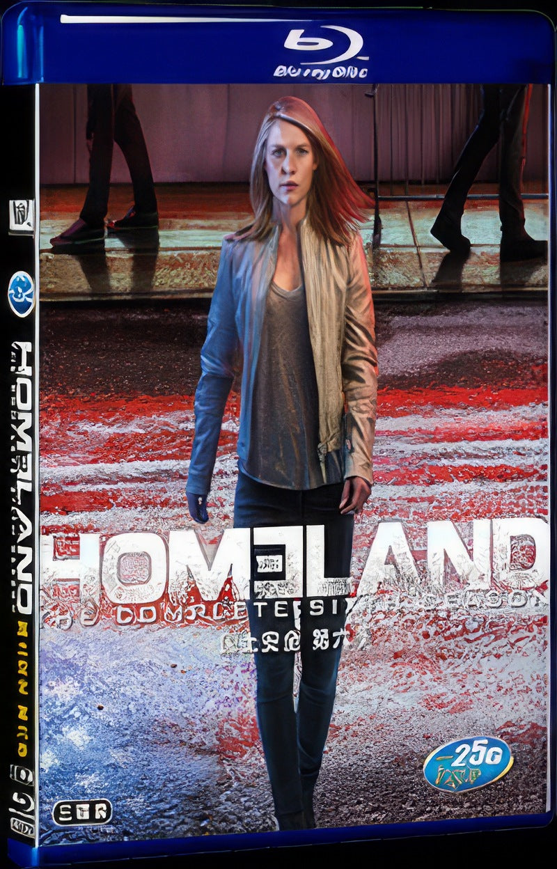 Homeland Season 6 (2017) Movie 3-Disc Box Set for Gift Collection Blu-ray