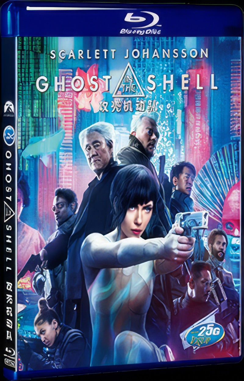 Ghost in the Shell (2017) Movie 1-Disc Box Set for Gift Collection Blu-ray