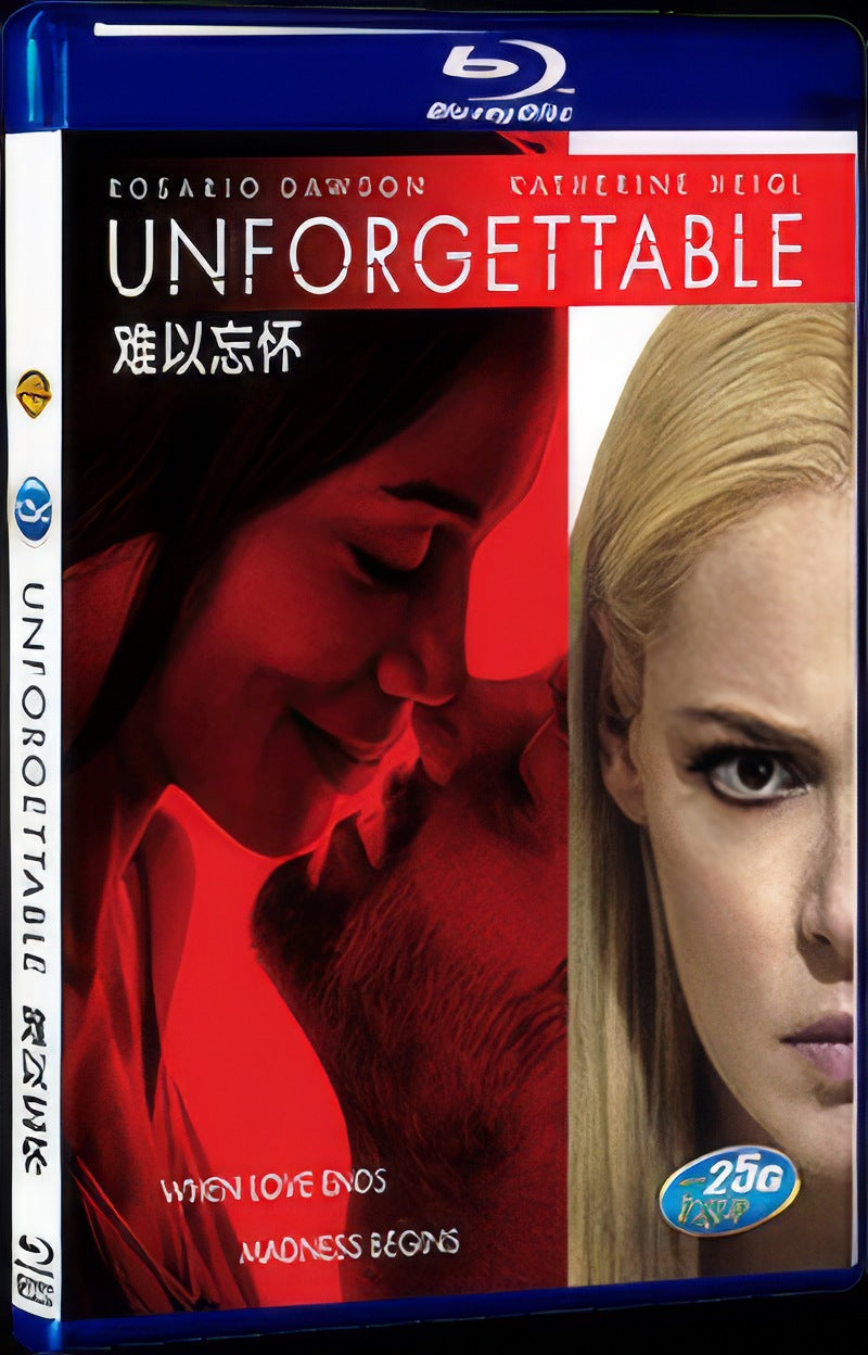 Unforgettable (2017) Movie 1-Disc Box Set for Gift Collection Blu-ray