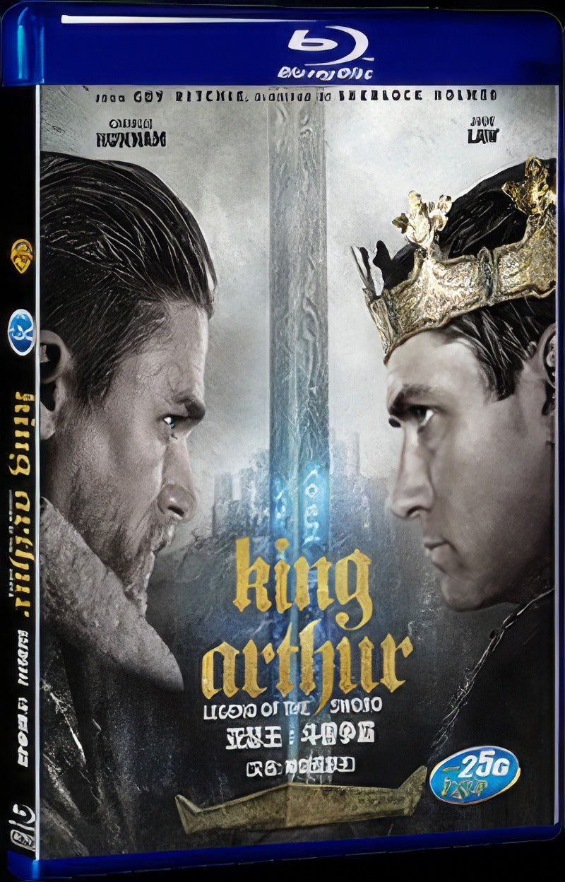 King Arthur: Legend of the Sword (2017) Movie 1-Disc Box Set for Gift Collection Blu-ray