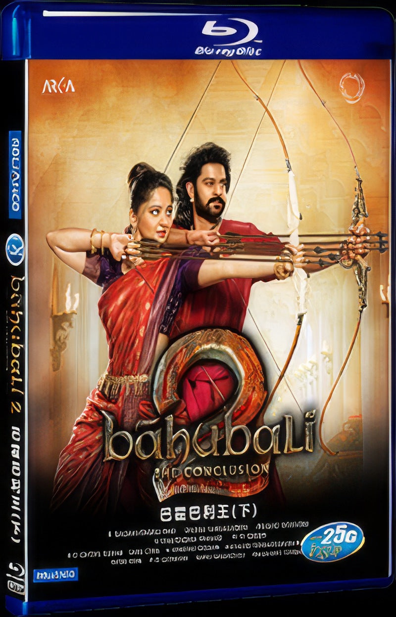 Baahubali: The Conclusion (2017) Movie 1-Disc Box Set for Gift Collection Blu-ray