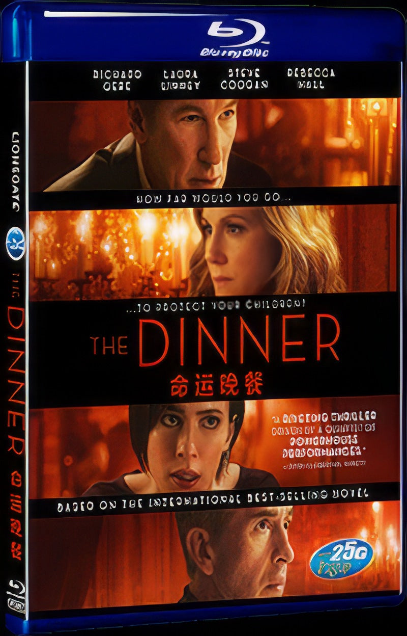 The Dinner (2017) Movie 1-Disc Box Set for Gift Collection Blu-ray
