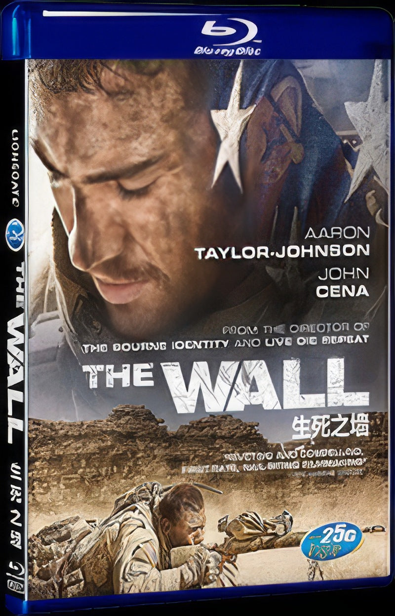 The Wall (2017) Movie 1-Disc Box Set for Gift Collection Blu-ray