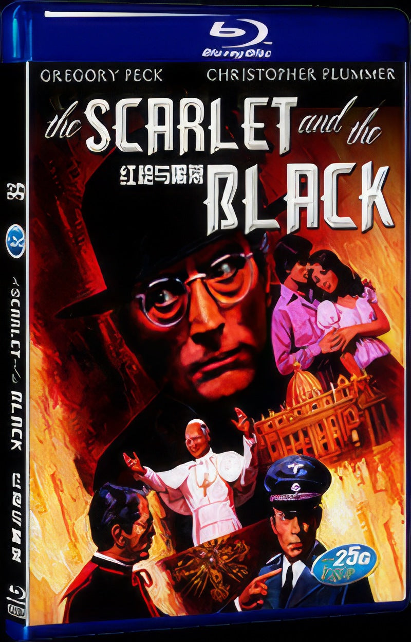 The Scarlet and the Black (1983) Movie 1-Disc Box Set for Gift Collection Blu-ray