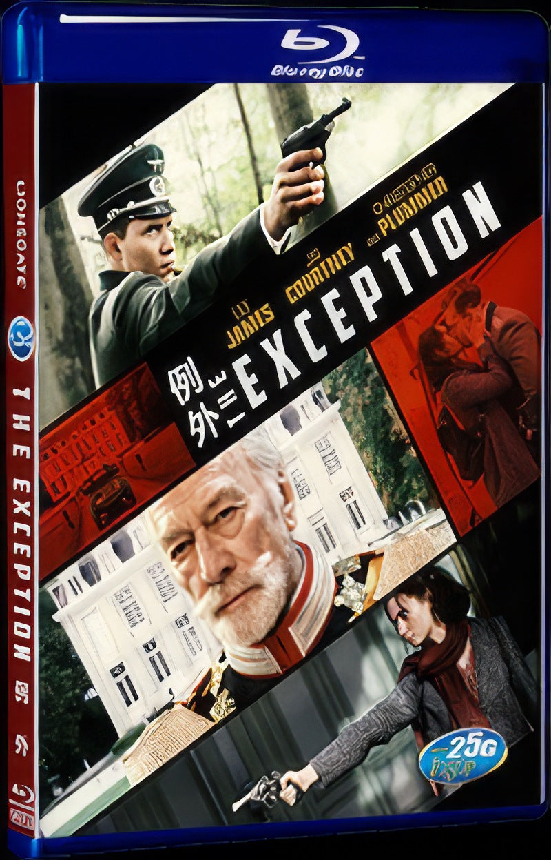 The Exception (2016) Movie 1-Disc Box Set for Gift Collection Blu-ray