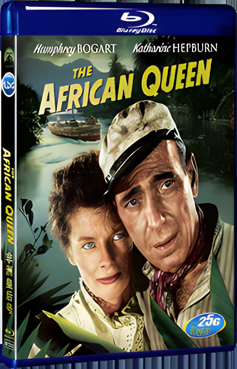 1951 African Queen 1080P for Gift 1-Disc All RegionPlay Seal Box Blu-ray