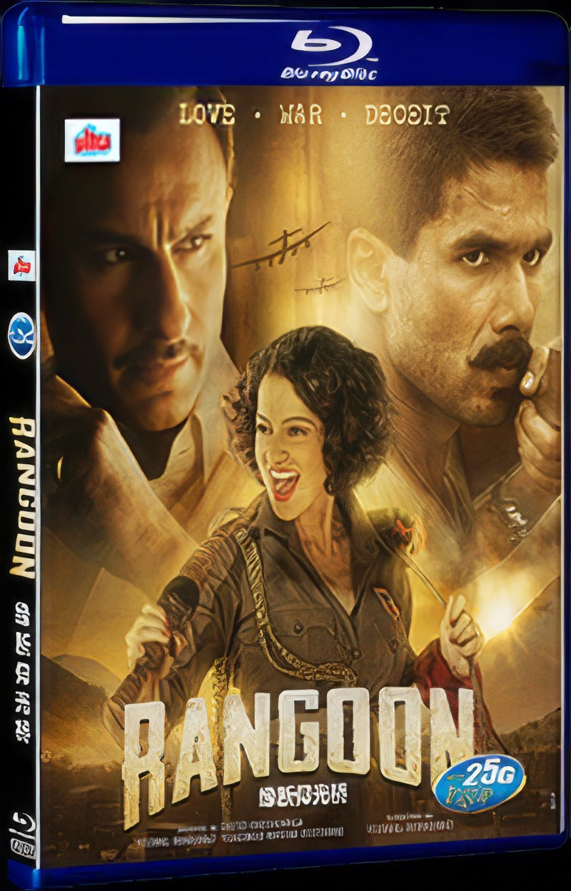 Rangoon (2017) Movie 1-Disc Box Set for Gift Collection Blu-ray