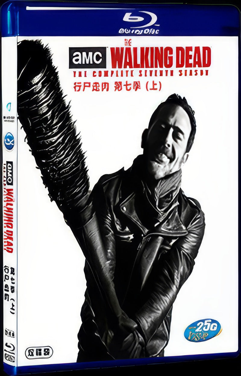 The Walking Dead Season 7 (2017) Movie 4-Disc Box Set for Gift Collection Blu-ray