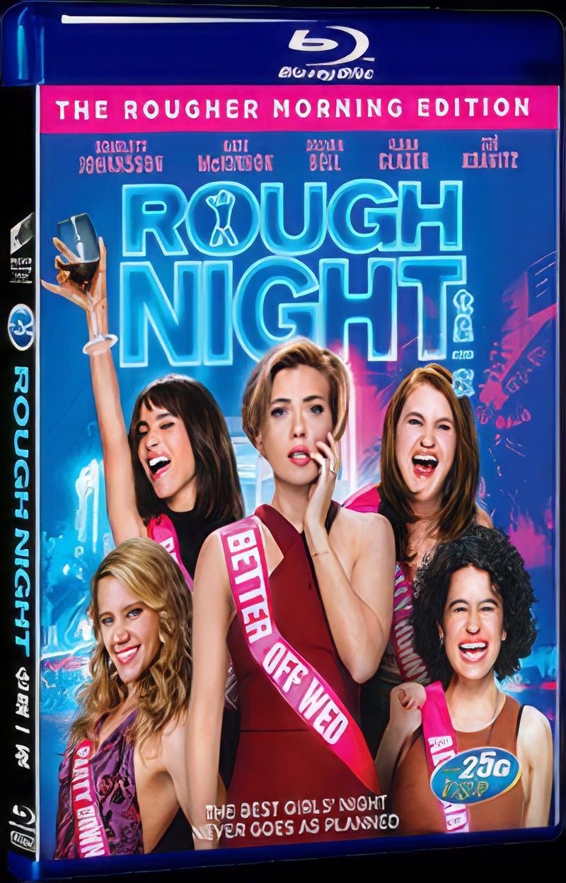Rough Night (2017) Movie 1-Disc Box Set for Gift Collection Blu-ray
