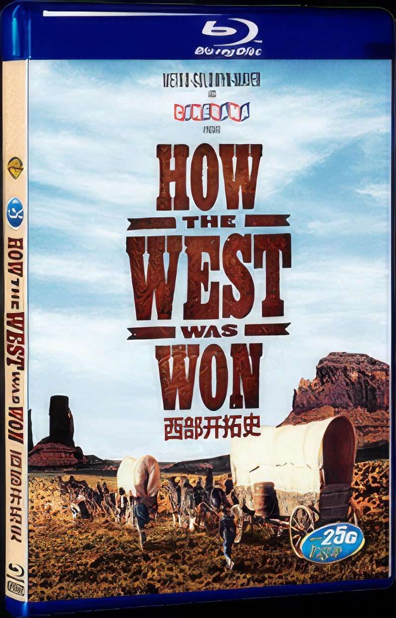 How the West Was Won (1962) Movie 1-Disc Box Set for Gift Collection Blu-ray