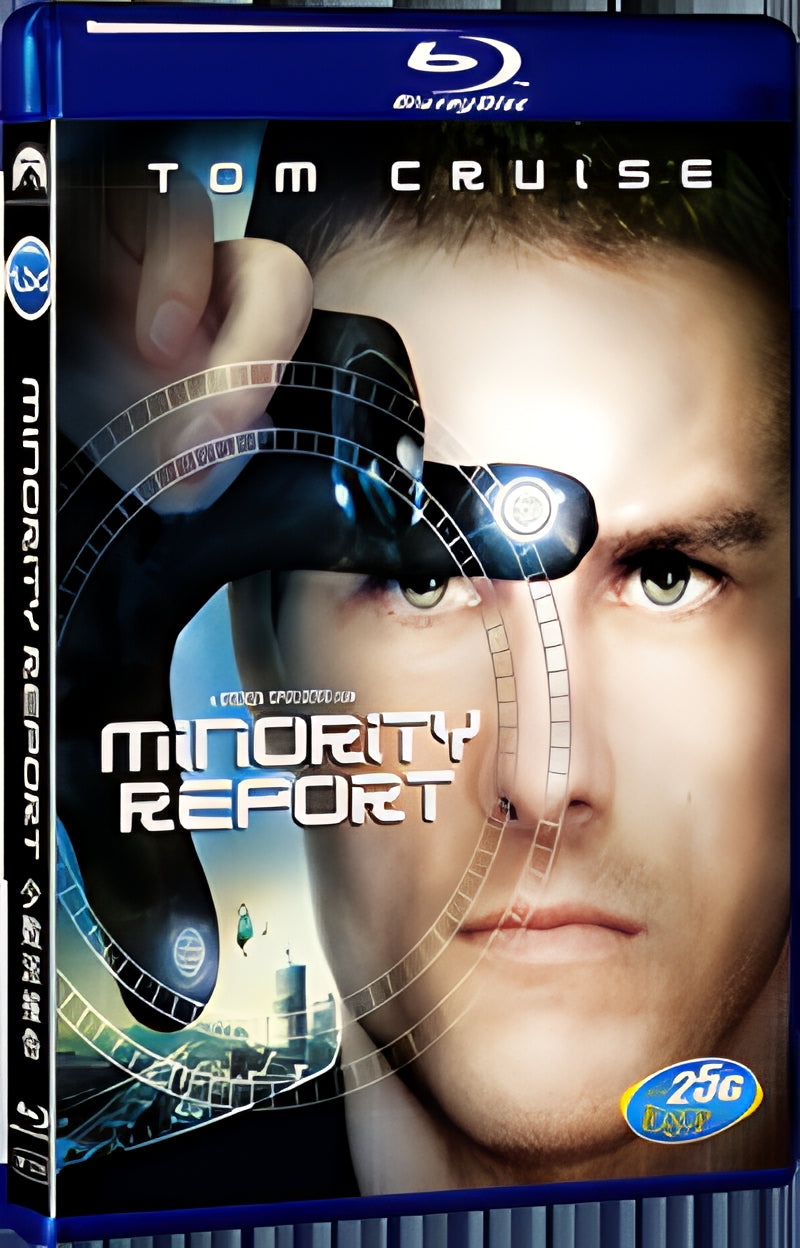 2002 Minority Report 1080P for Gift 1-Disc All RegionPlay Seal Box Blu-ray