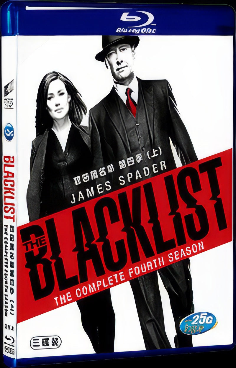 The Blacklist Season 4 (2016) Movie 5-Disc Box Set for Gift Collection Blu-ray
