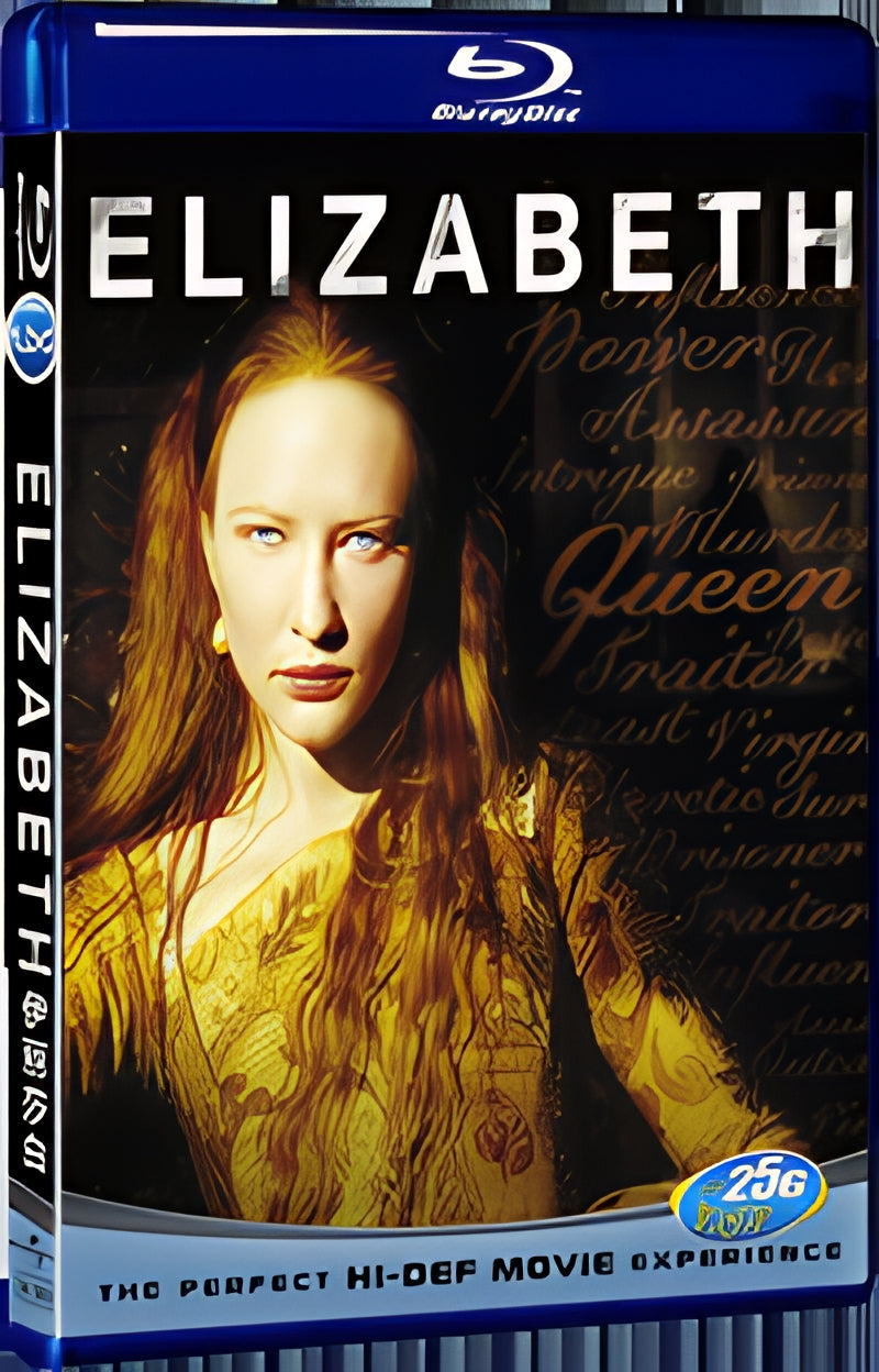 1998 Elizabeth 1080P for Gift 1-Disc All RegionPlay Seal Box Blu-ray