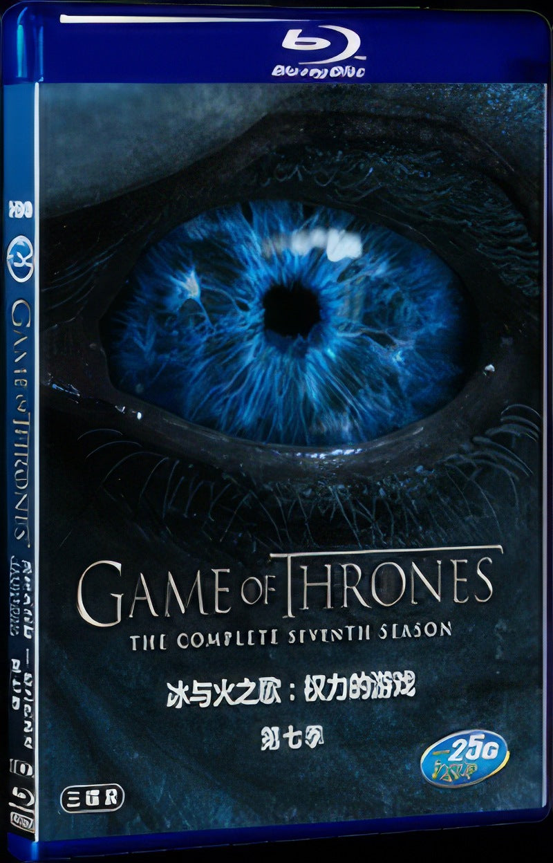 Game of Thrones Season 7 (2017) Movie 4-Disc Box Set for Gift Collection Blu-ray