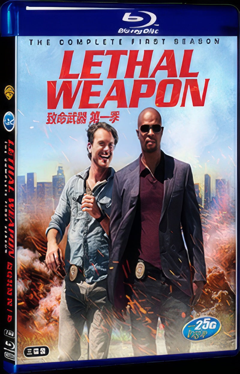Lethal Weapon Season 1 (2016) Movie 3-Disc Box Set for Gift Collection Blu-ray