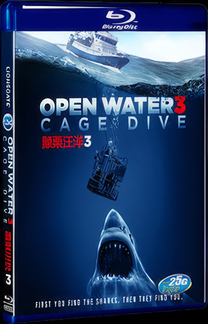 Open Water 3: Cage Dive (2017) Movie 1-Disc Box Set for Gift Collection Blu-ray