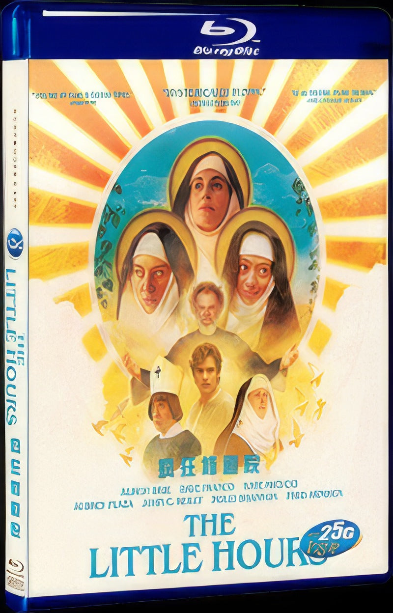 The Little Hours (2017) Movie 1-Disc Box Set for Gift Collection Blu-ray