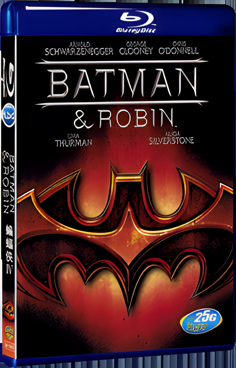 1997 Batman 4 1080P for Gift 1-Disc All RegionPlay Seal Box Blu-ray