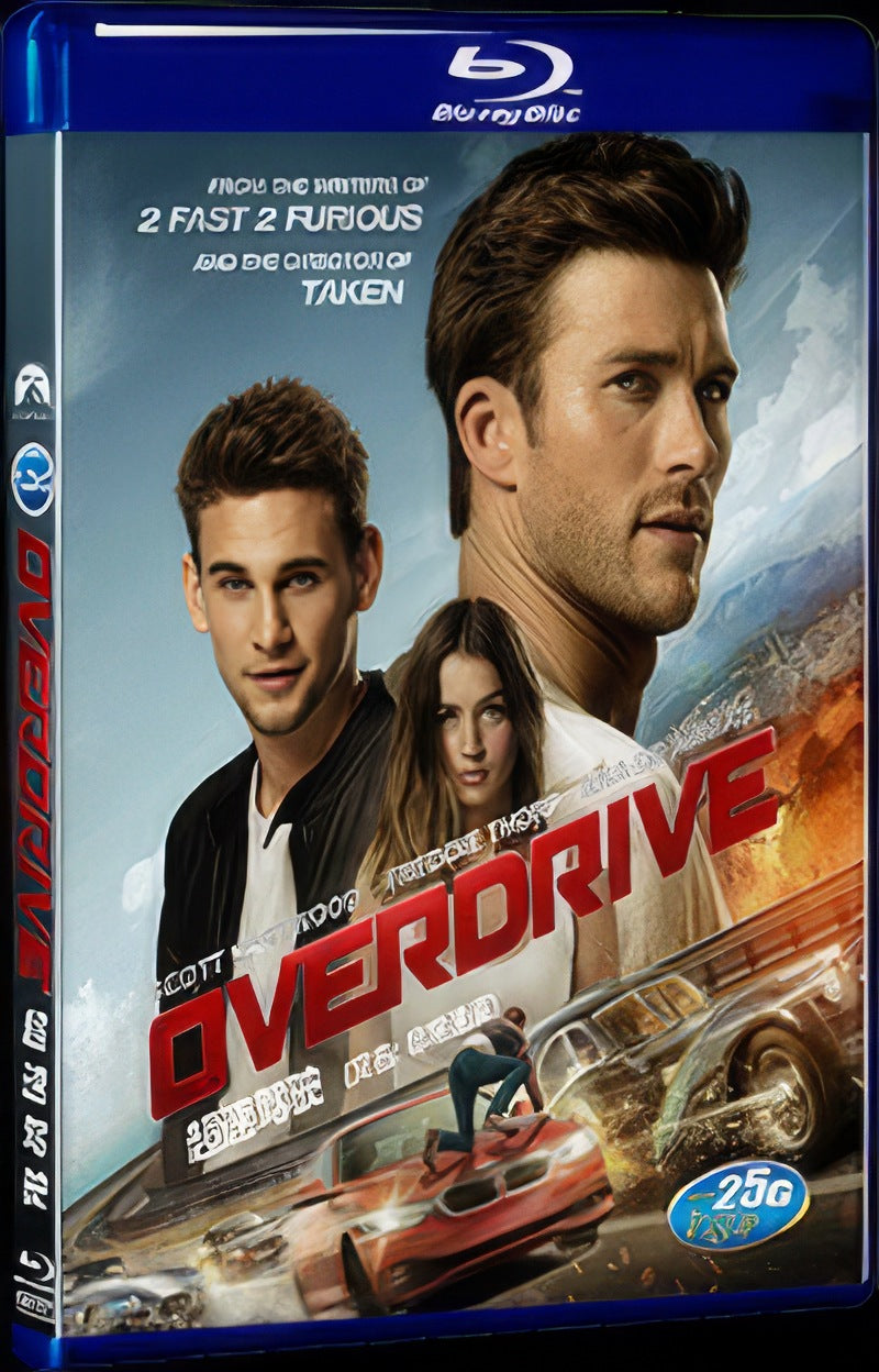 Overdrive (2017) Movie 1-Disc Box Set for Gift Collection Blu-ray