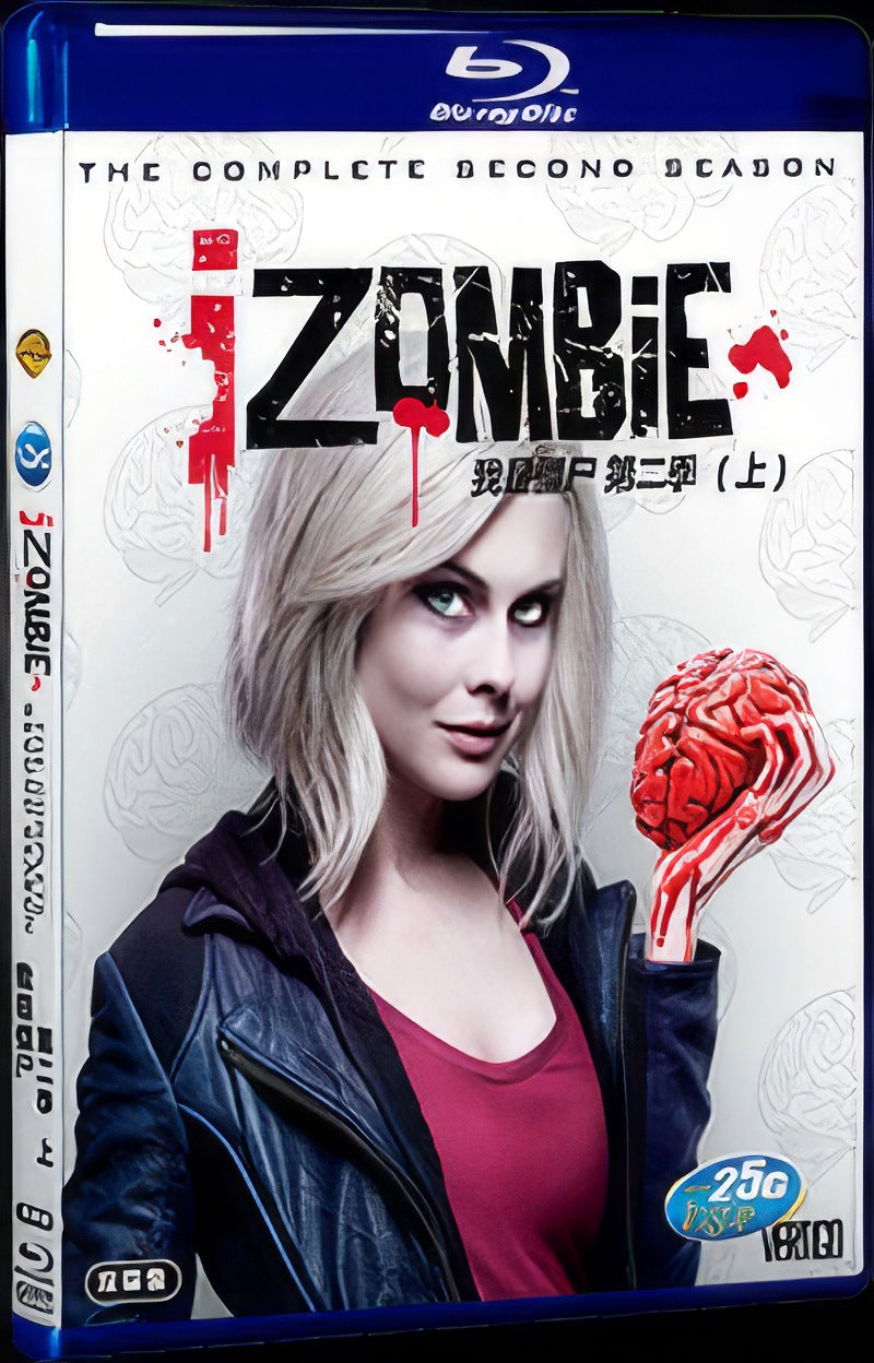 iZombie Season 2 (2015) Movie 4-Disc Box Set for Gift Collection Blu-ray