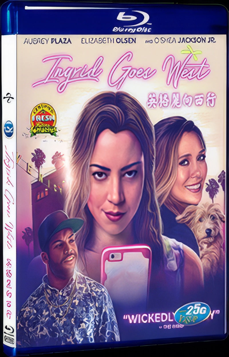 Ingrid Goes West (2017) Movie 1-Disc Box Set for Gift Collection Blu-ray