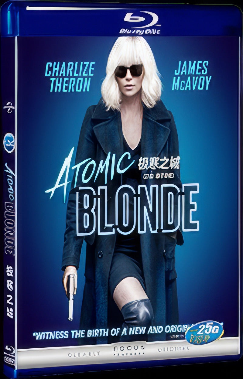 Atomic Blonde (2017) Movie 1-Disc Box Set for Gift Collection Blu-ray