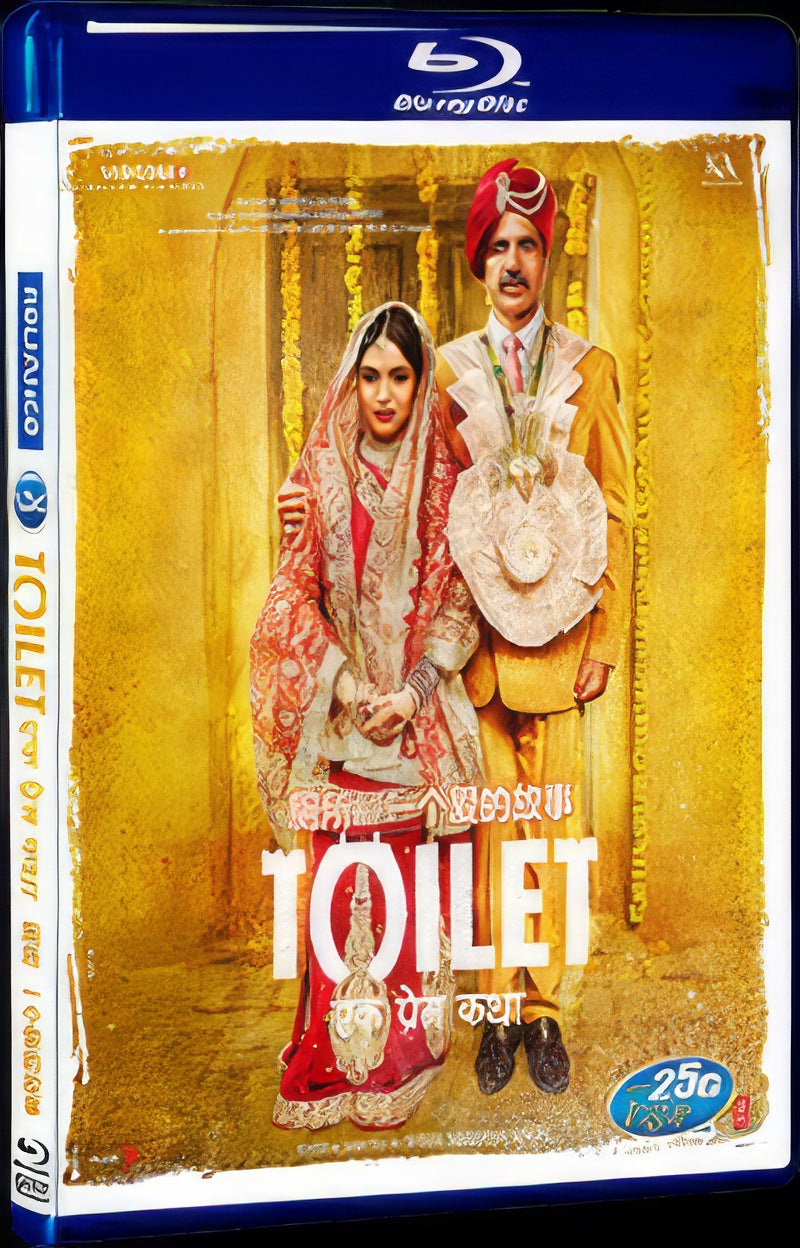 Toilet - Ek Prem Katha (2017) Movie 1-Disc Box Set for Gift Collection Blu-ray