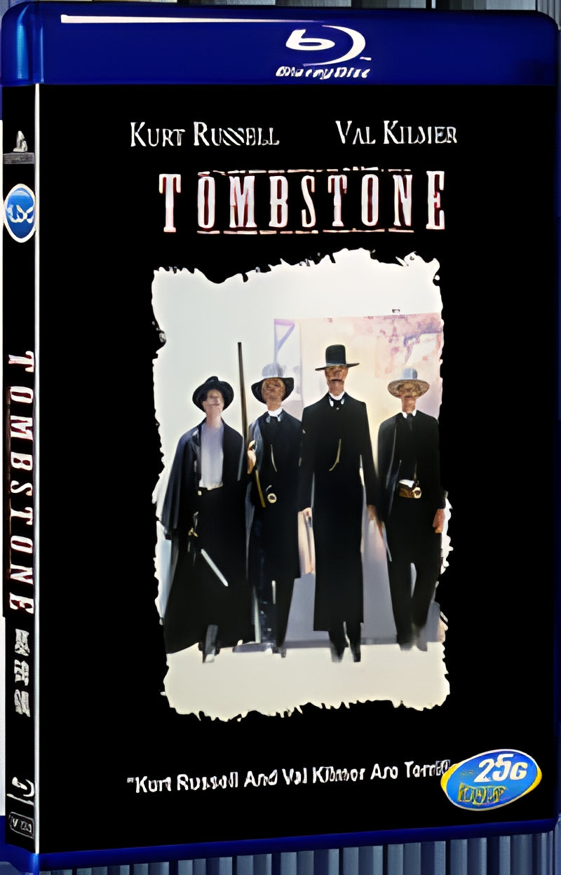 1993 Tombstone 1080P for Gift 1-Disc All RegionPlay Seal Box Blu-ray