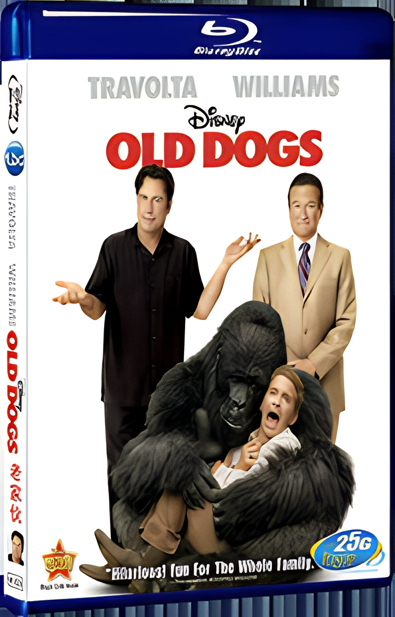 2009 Old Dogs 1080P for Gift 1-Disc All RegionPlay Seal Box Blu-ray
