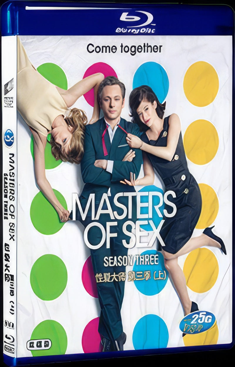 Masters of Sex Season 3 (2015) Movie 4-Disc Box Set for Gift Collection Blu-ray