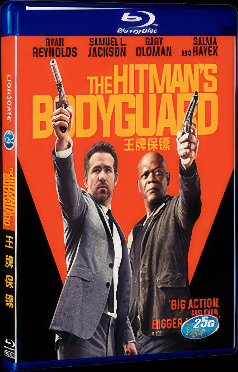 The Hitmans Bodyguard (2017) Movie 1-Disc Box Set for Gift Collection Blu-ray