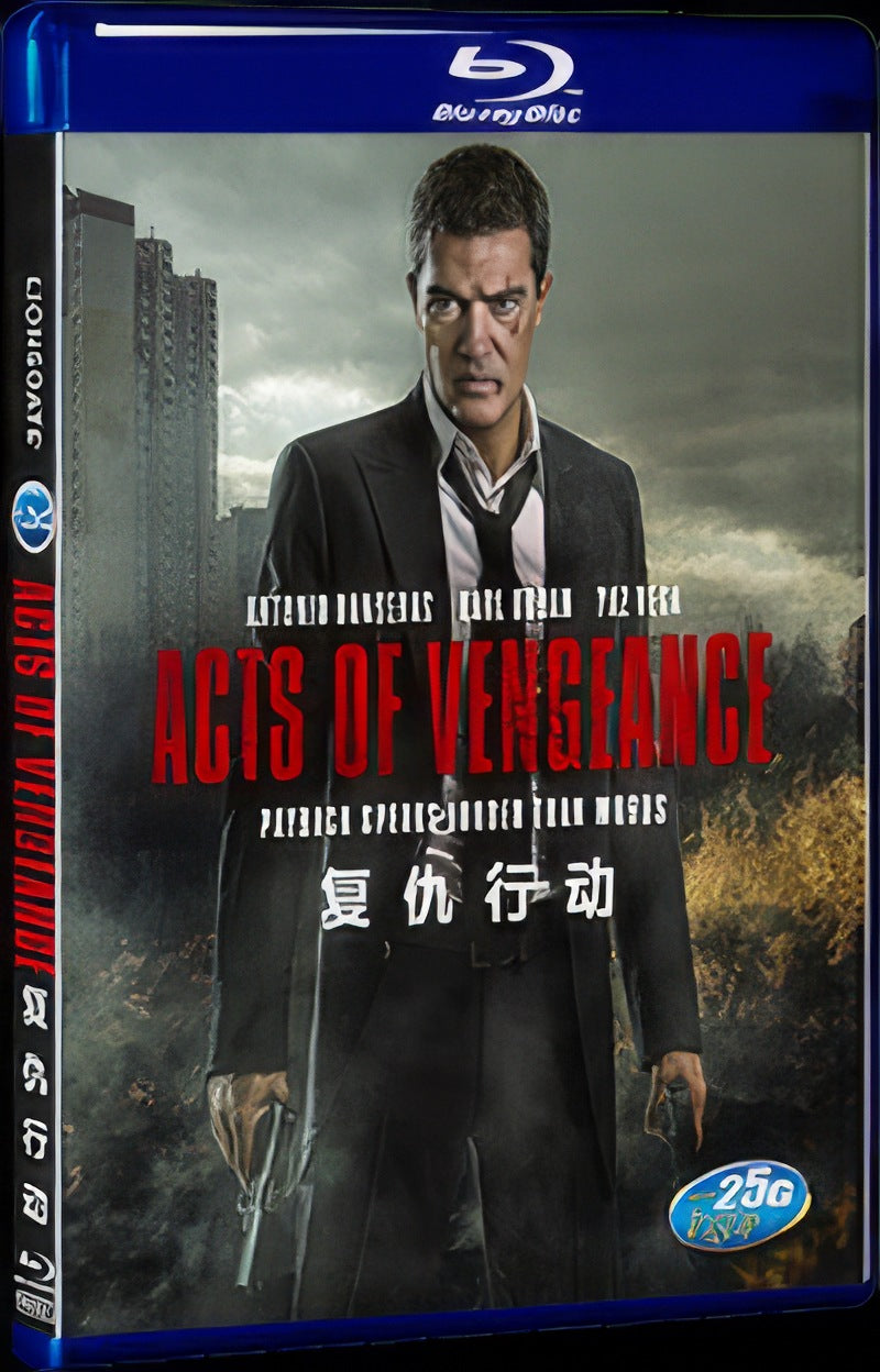 Acts Of Vengeance (2017) Movie 1-Disc Box Set for Gift Collection Blu-ray