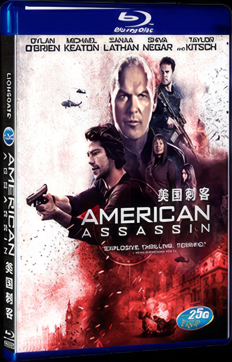 American Assassin (2017) Movie 1-Disc Box Set for Gift Collection Blu-ray