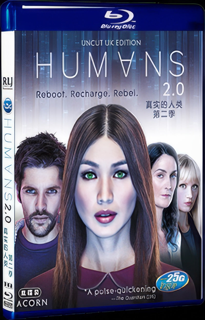 Humans Season 2 (2016) Movie 2-Disc Box Set for Gift Collection Blu-ray