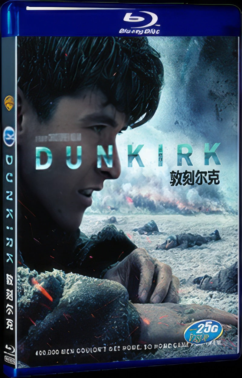 Dunkirk (2017) Movie 1-Disc Box Set for Gift Collection Blu-ray