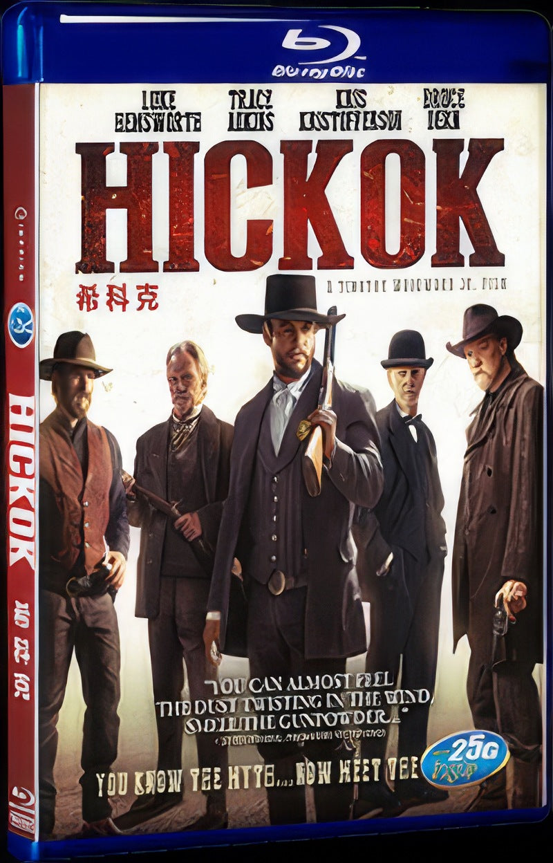 Hickok (2017) Movie 1-Disc Box Set for Gift Collection Blu-ray