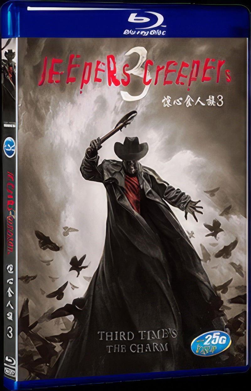 Jeepers Creepers 3: Cathedral (2017) Movie 1-Disc Box Set for Gift Collection Blu-ray
