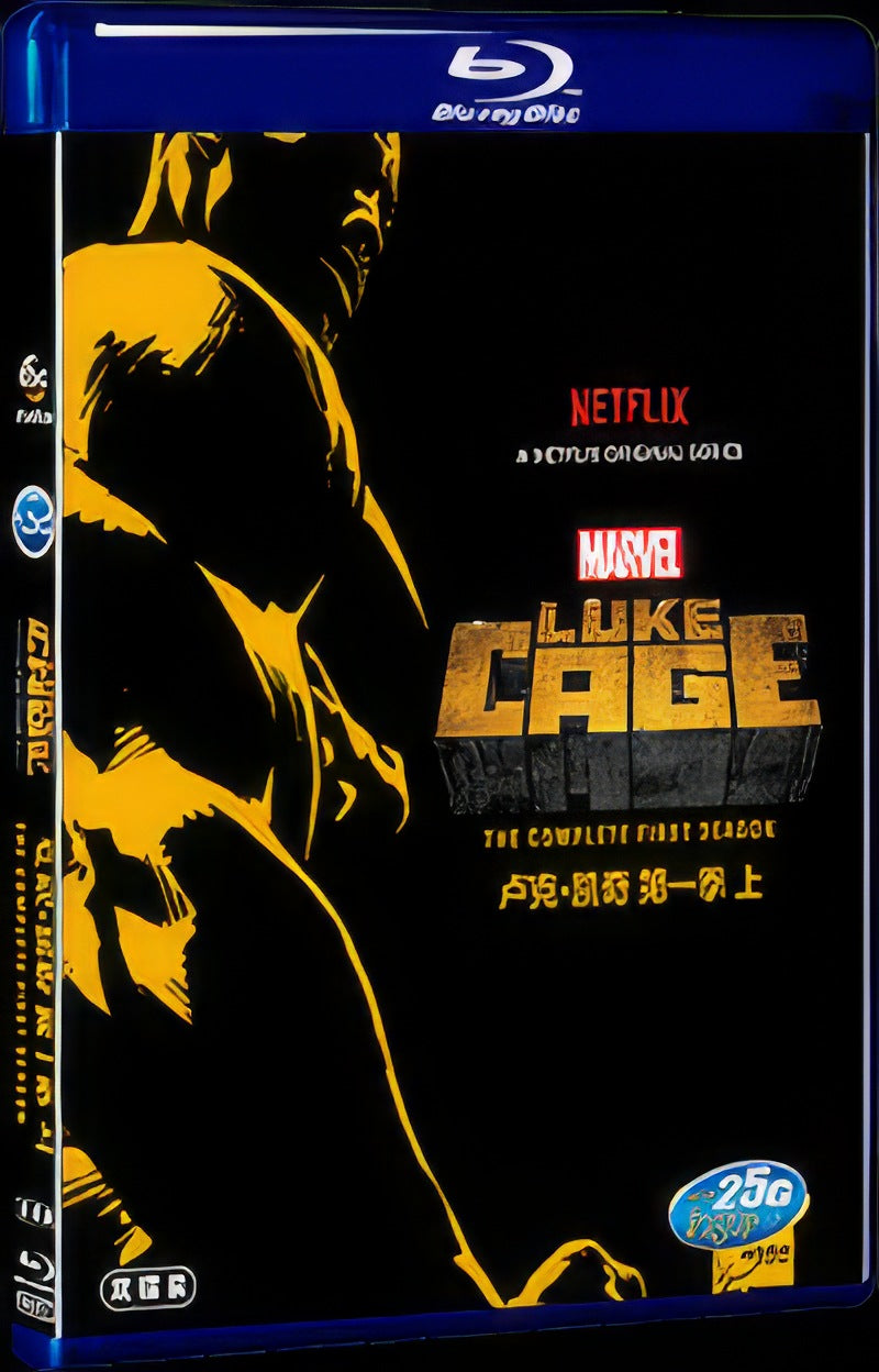 Luke Cage Season 1 (2016) Movie 4-Disc Box Set for Gift Collection Blu-ray
