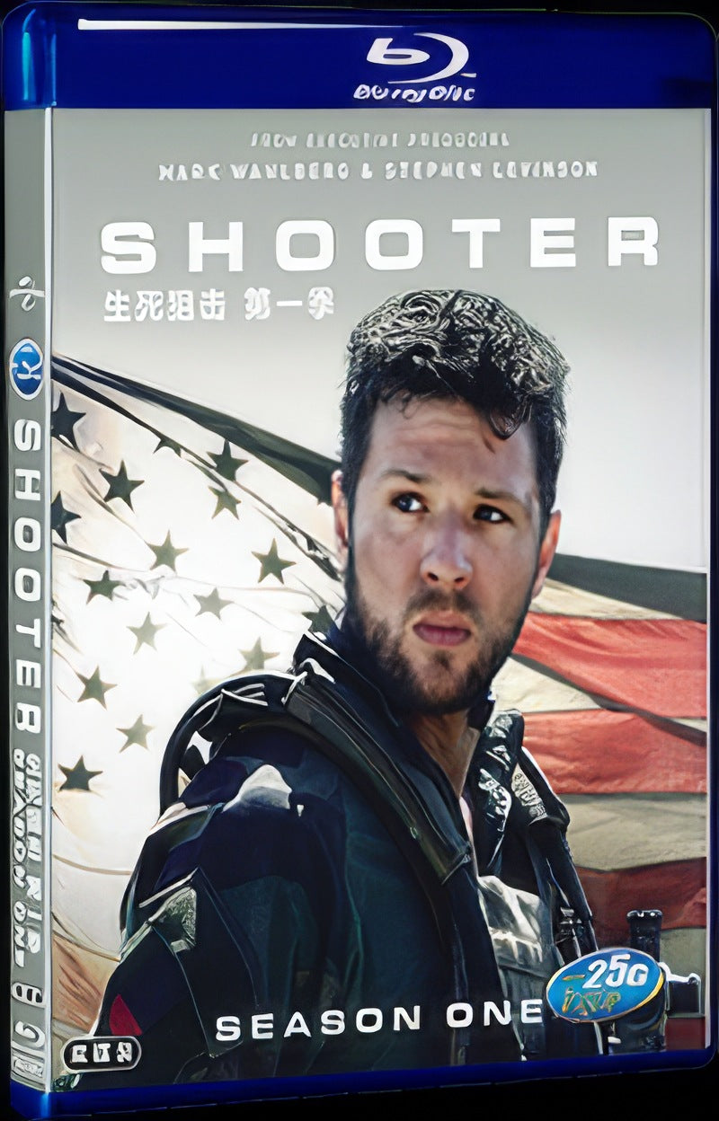 Shooter Season 1~2 (2016) Movie 2-Disc Box Set for Gift Collection Blu-ray