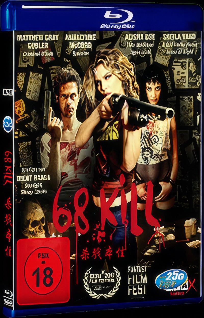 68 Kill (2017) Movie 1-Disc Box Set for Gift Collection Blu-ray